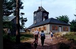 Wanderer auf die Meuselbacher Kuppe