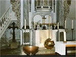 Altar der Kirche Meuselbach erbaut 1738