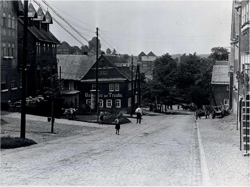 Hauptstraße - Meuselbach - historische Ansicht