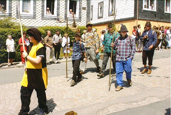 Festumzug im Rahmen der 650-Jahrfeier